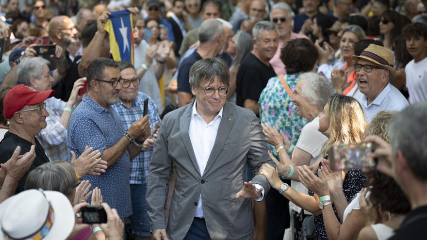 Puigdemont confirma que regresará a Catalunya para el debate de investidura: "Sólo un golpe de Estado me lo impedirá"