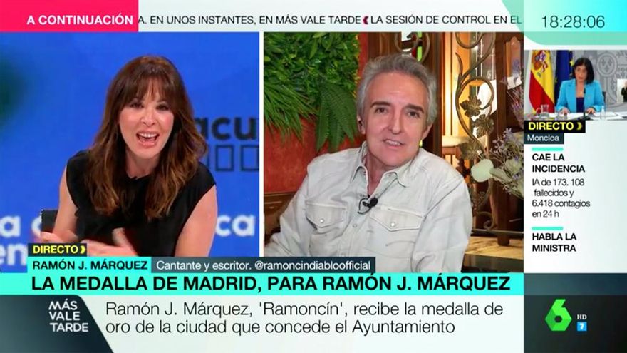 Ramoncín niega en laSexta los argumentos de Vox contra su Medalla de Madrid: "No se anden con tonterías, no les gusto por rojo"