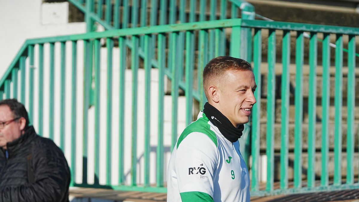 Obolskii en la vuelta a los entrenamientos del Córdoba CF