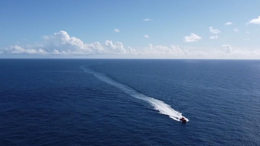 Embarcación de Salvamento Marítimo.