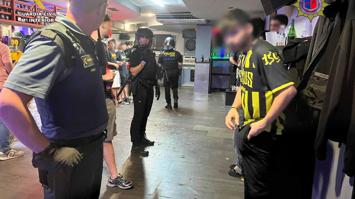 Dispositivo de la Guardia Civil en Calahorra