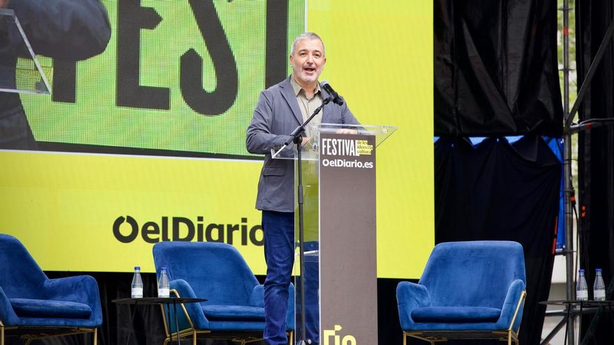 Collboni da la bienvenida al Festival de las Ideas y la Cultura: "elDiario.es se ha convertido en un diario de referencia progresista"