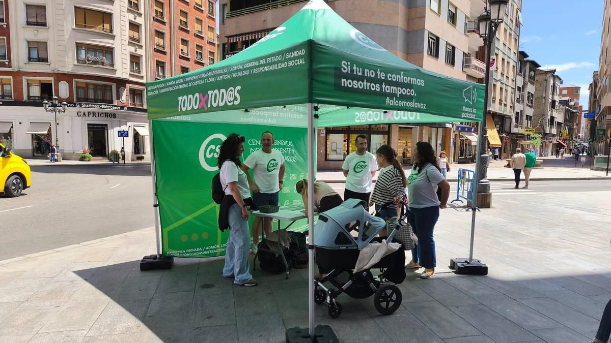 CSIF recoge ya 2.000 firmas en El Bierzo para exigir la implantación de la enfermería escolar