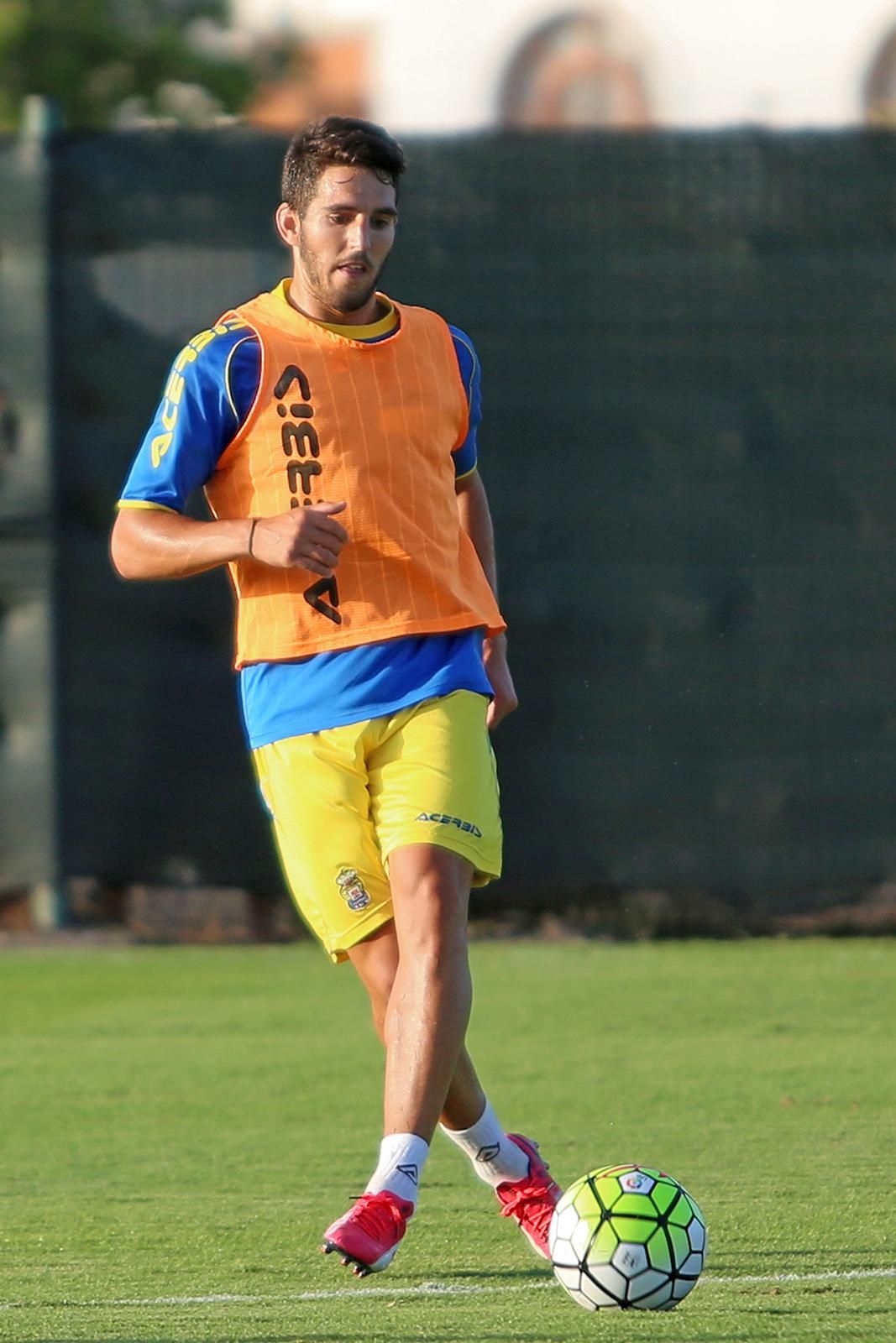 Bigas, jugador de la UD Las Palmas. (ALEJANDRO RAMOS)