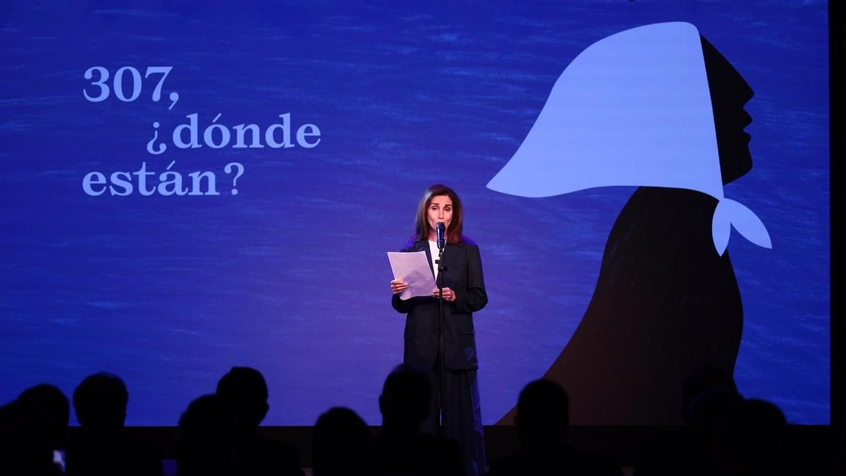 El homenaje de Ana Belén a las víctimas españolas de la dictadura argentina