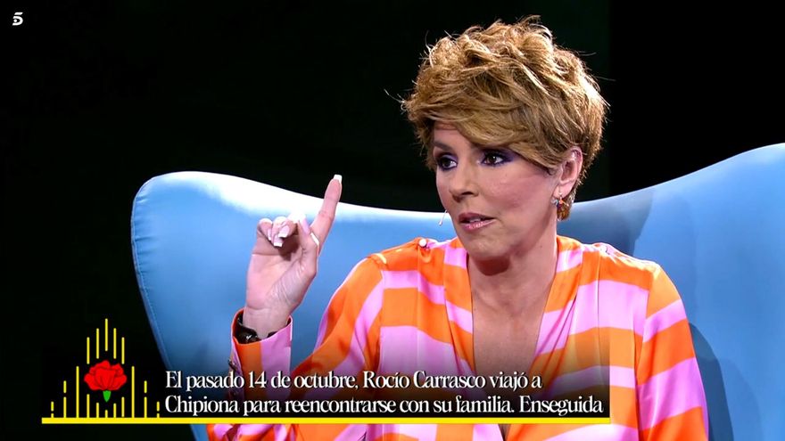 Rocío Carrasco responde a Ortega Cano en 'Montealto': "Ni bebo ni conduzco"