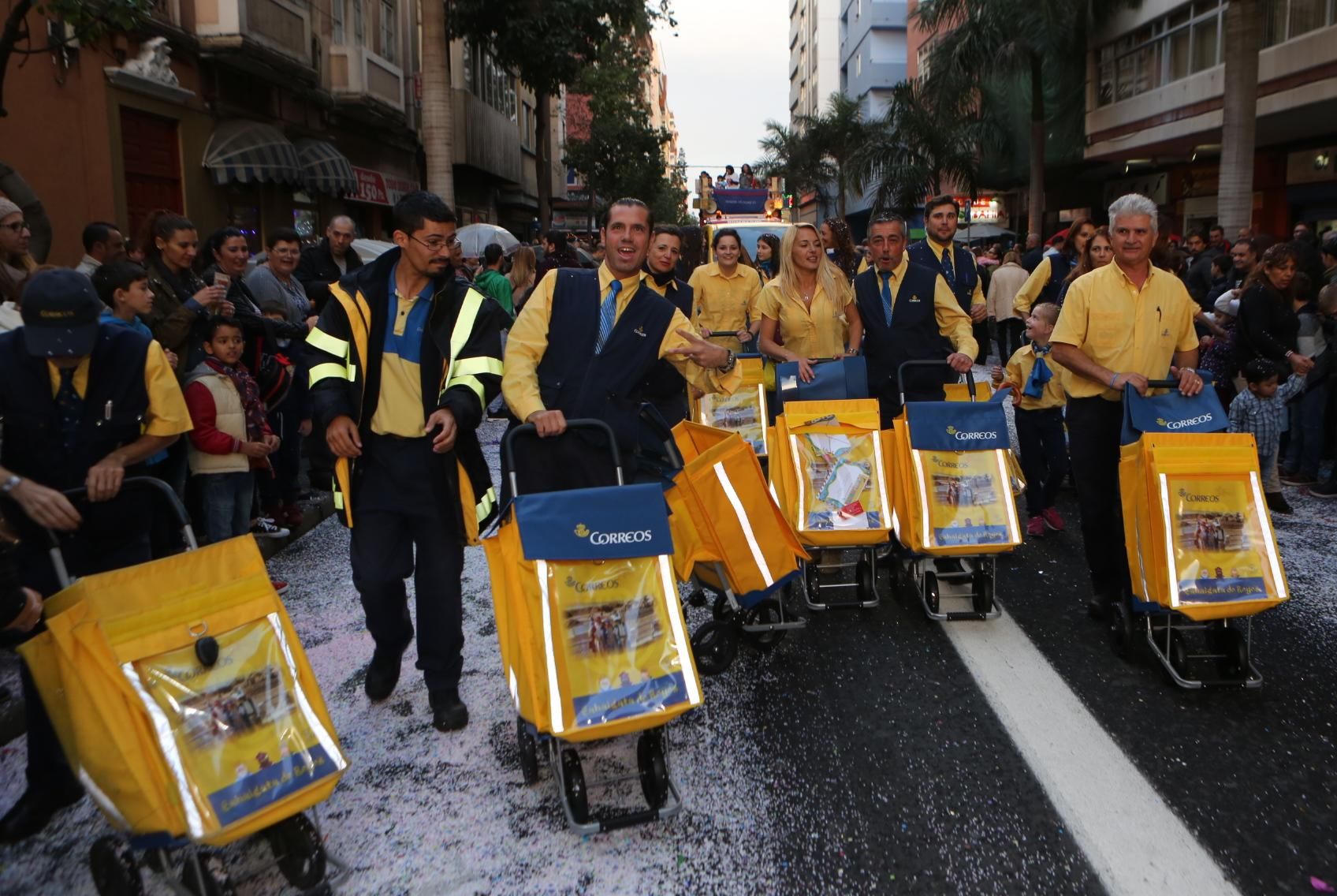 Cabalgata de Reyes Magos en Las Palmas de Gran Canaria. (Alejandro Ramos).
