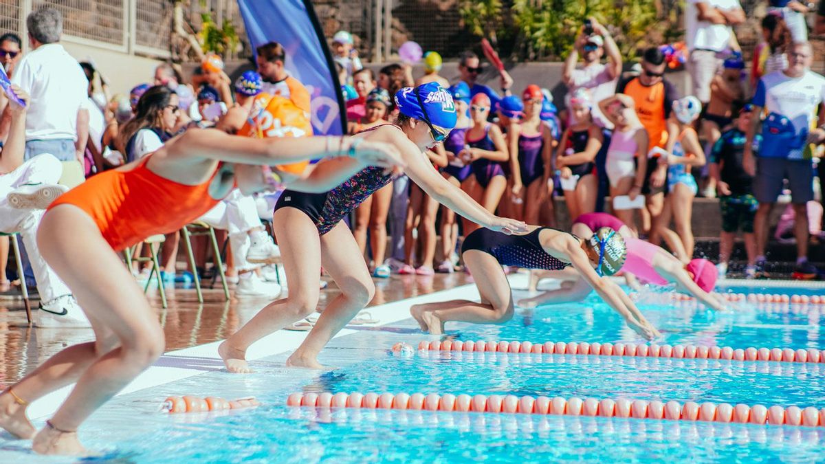 Prueba de natación anterior