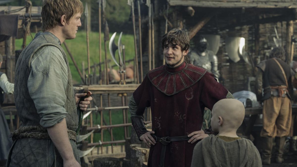 Ser Duncan, Egg y el menor de los Fossoway en 'El caballero de los Siete Reinos'