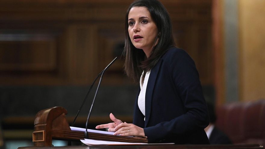 La líder de Ciudadanos, Inés Arrimadas. EFE/ Fernando Villar/Archivo