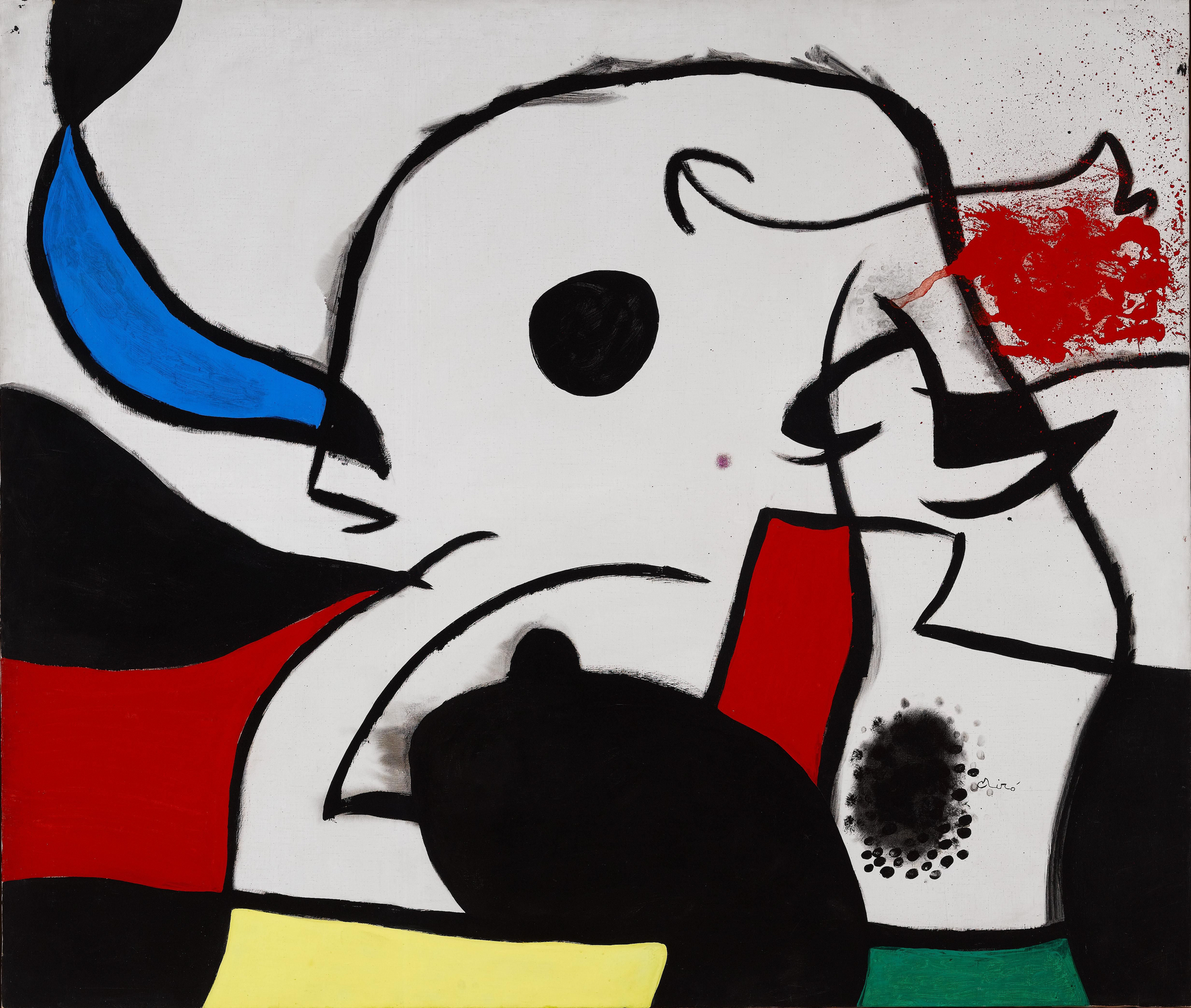 'Oseau dans un paysage' (1972)