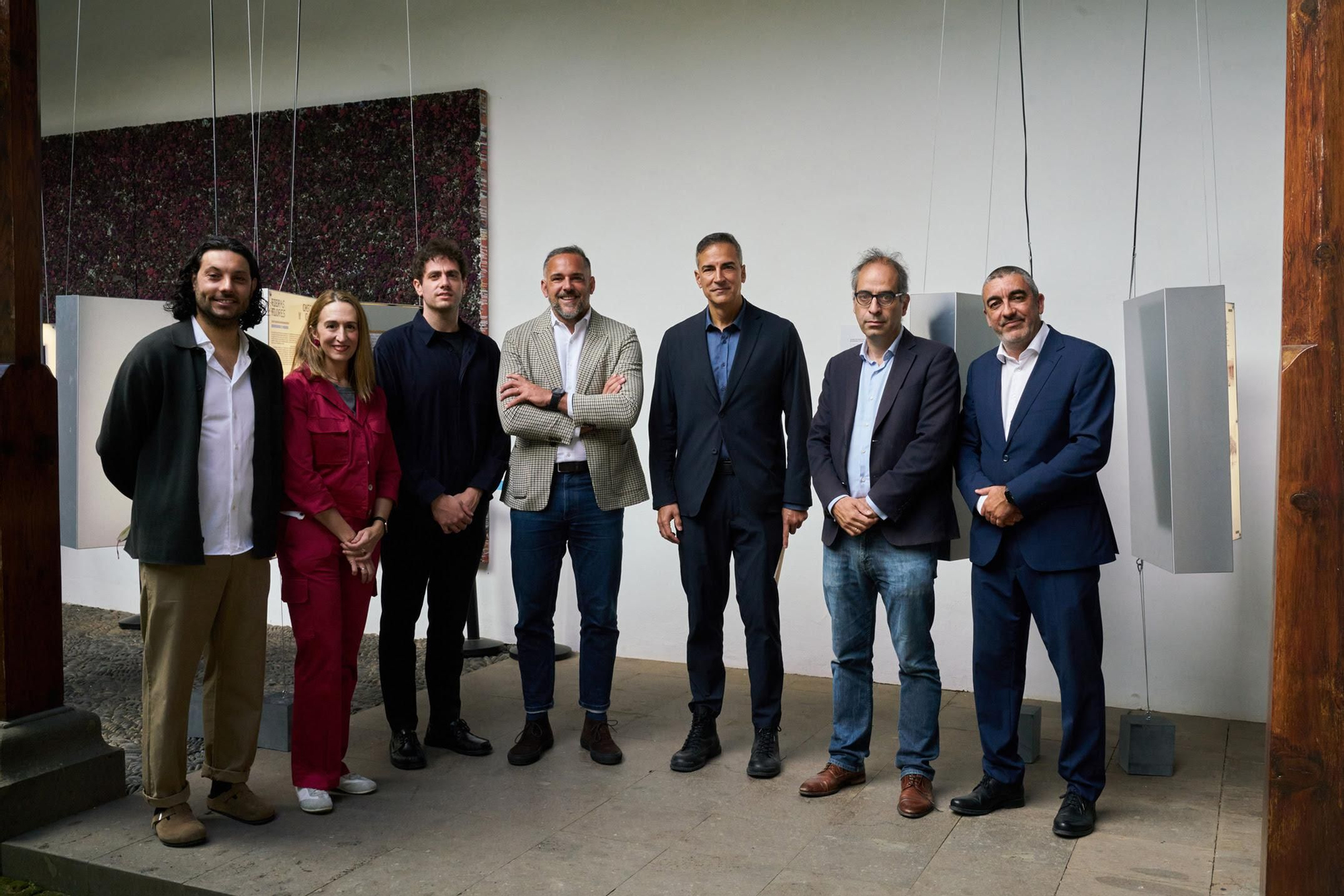 Inauguración de la XVII BEAU en el Museo Insular de Santa Cruz de La Palma. Foto: Ampi Aristu