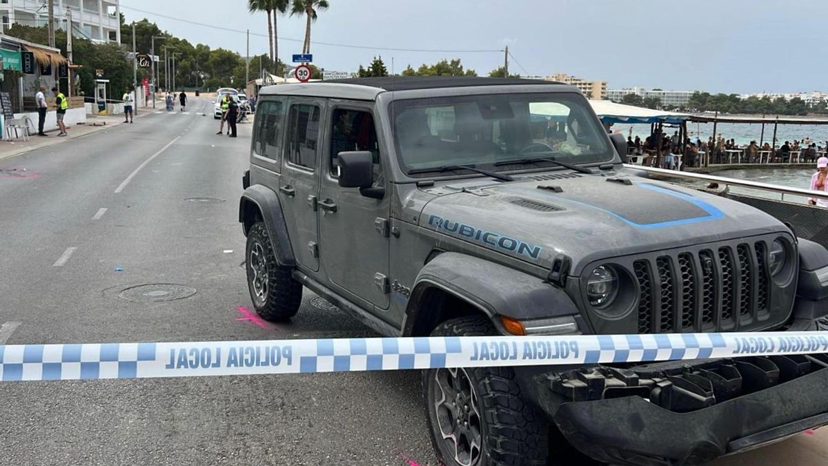 Detingut un conductor per atropellar tres dones a Eivissa, una de les quals ha mort