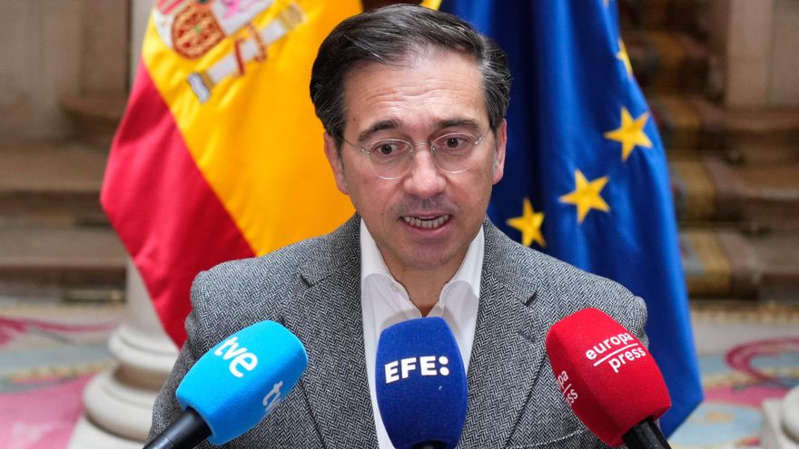 Albares exige que los países de la UE voten de una vez la aplicación de sanciones a Israel