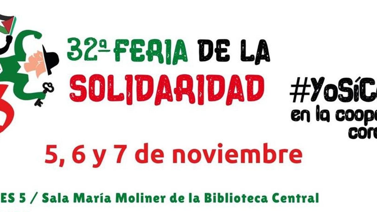 La 32ª Feria de la Solidaridad tendrá estands informativos, talleres y red de trueque