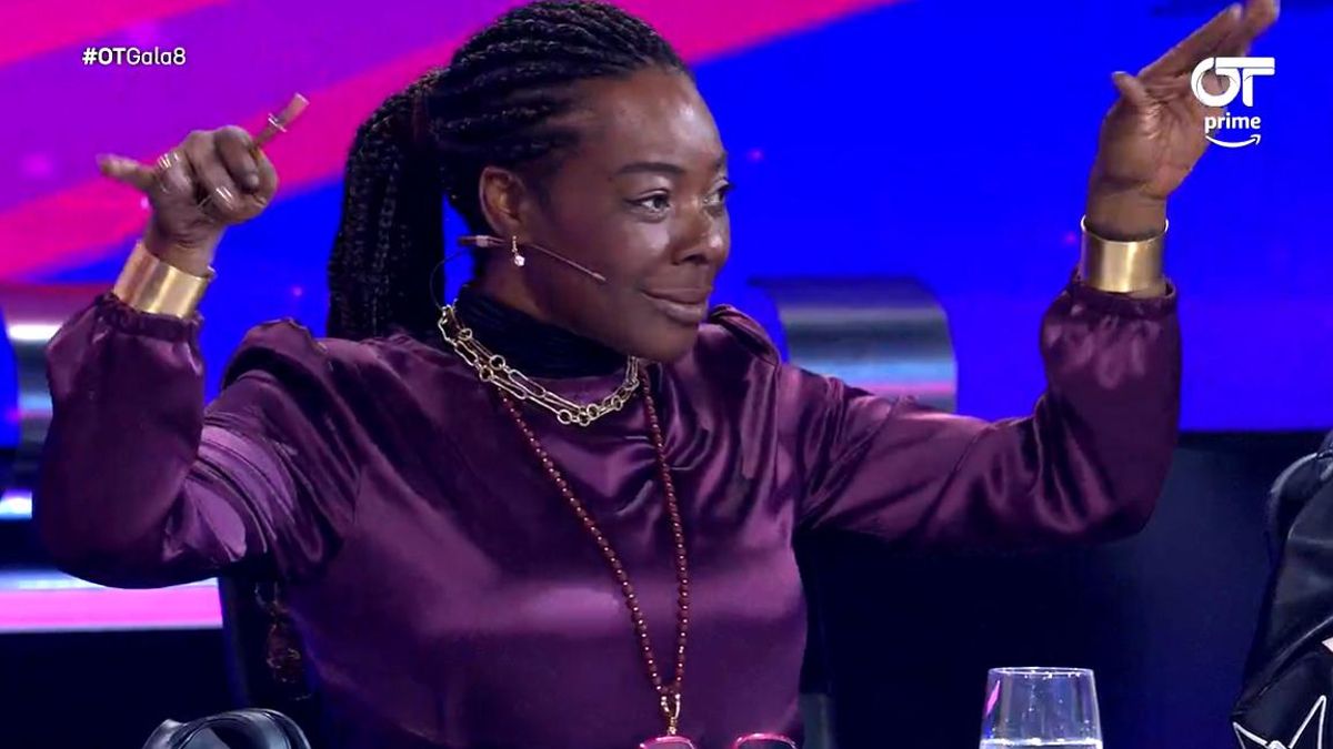 Buika reacciona a los comentarios del público en la Gala 8 de 'OT 2023'