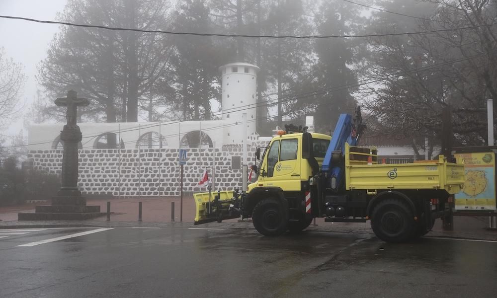 Cumbre grancanaria a jueves, 8 de febrero de 2018.