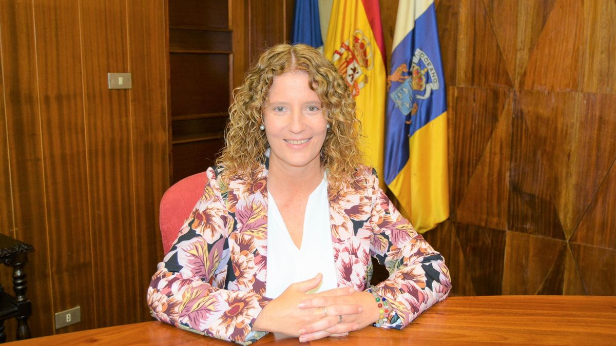 Raquel Díaz, consejera  de Promoción Económica del Cabildo de La Palma.