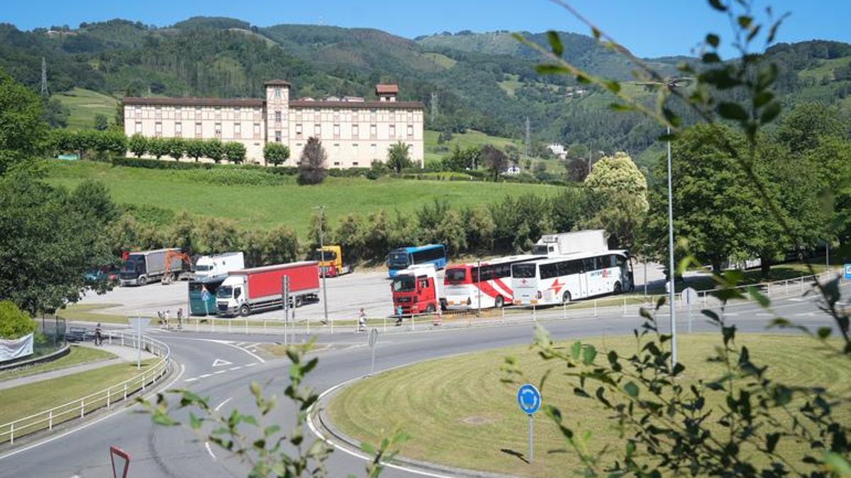Vista del solar del futuro hospital público de Tolosa