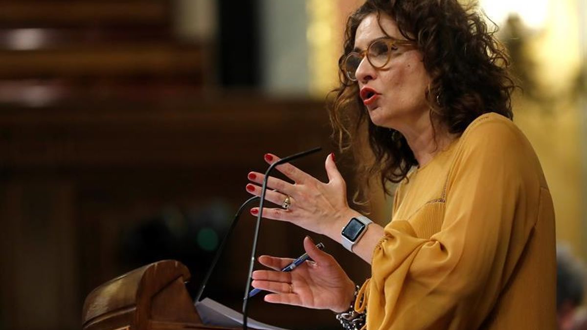 La ministra de Hacienda, María Jesús Montero.