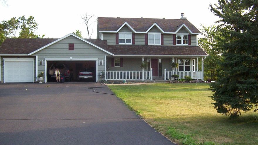 Mi casa en Chippewa Falls, Wisconsin.