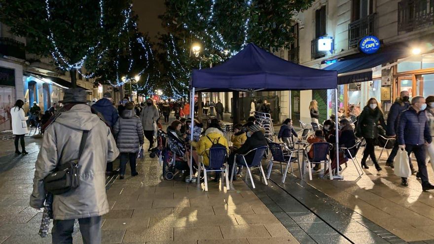 La pandemia repunta ya en Álava y en Vitoria en puertas de la flexibilización de las restricciones por Navidad