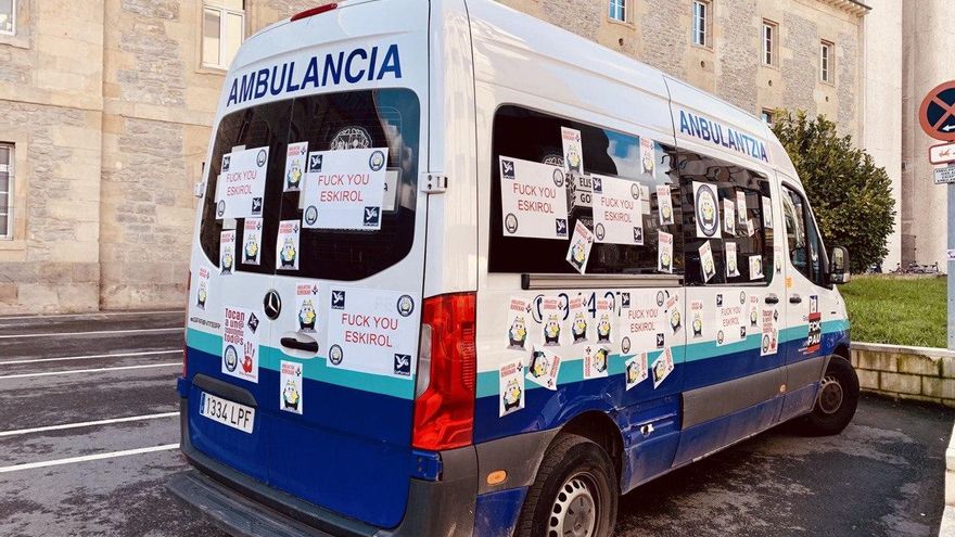 La Fiscalía desestima dos denuncias contra La Pau y el Gobierno vasco por las ambulancias externalizadas de Osakidetza