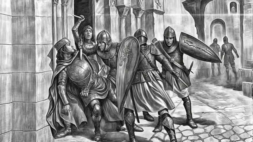 El asesinato del joven conde García en mayo de 1029 en León que causó 36 años después la creación del Reino de Castilla