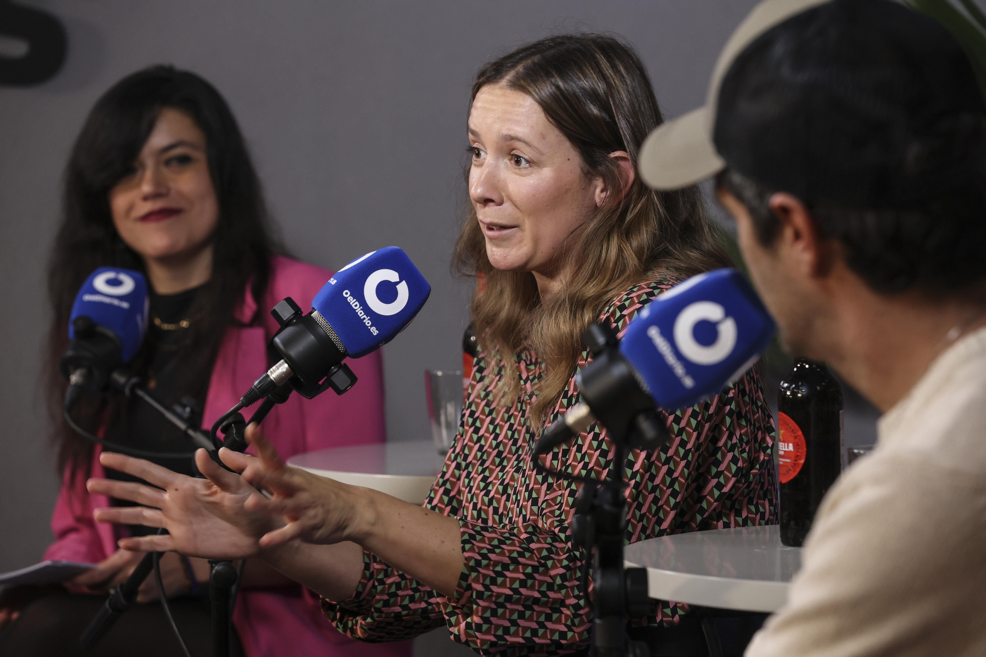 La banda Morgan en la redacción de elDiario.es