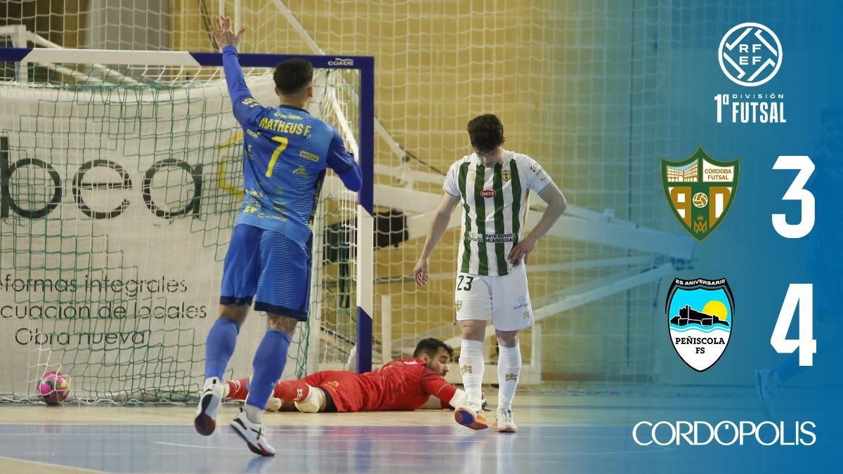 El Córdoba Patrimonio prolonga su agonía en casa tras caer en un partido de locura