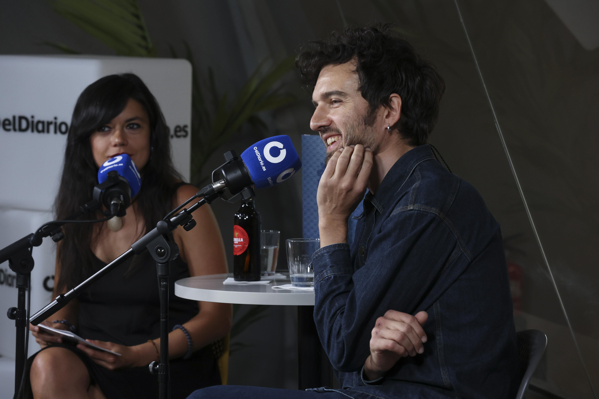 Guille Galván en la redacción de elDiario.es, en imágenes