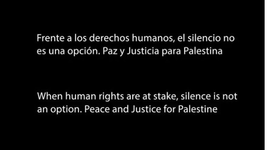 RTVE emite un mensaje a favor de Palestina antes de Eurovisión: "Frente a los derechos humanos, el silencio no es una opción"
