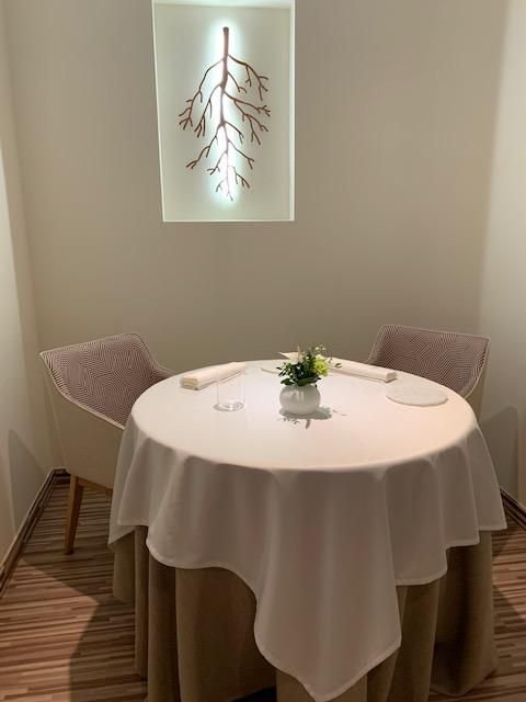 Mesa para dos en El Rincón de Juan Carlos.