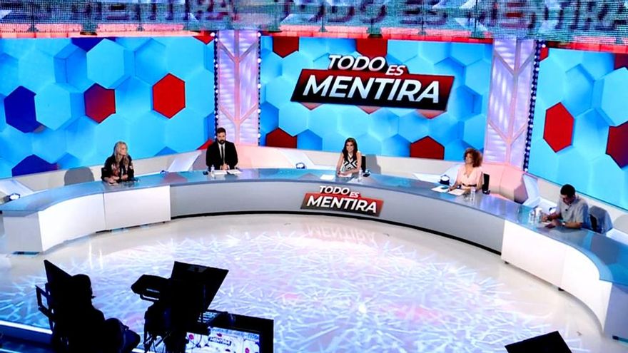 Plató de 'Todo es mentira' este jueves