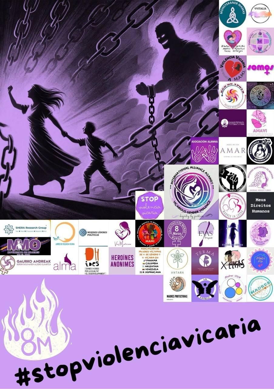 Cartel de las madres protectoras este 8M.