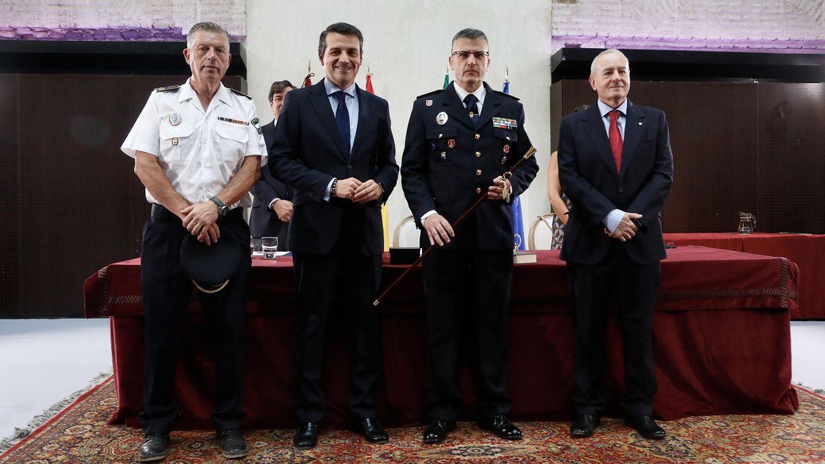 Toma de posesión del nuevo intendente mayor de la Jefatura de la Policía Local
