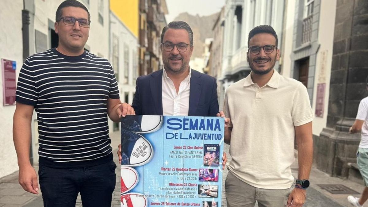 La ‘Semana de la Juventud’ de Santa Cruz de La Palma celebra una nueva edición repleta de actividades.