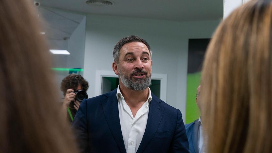 Abascal quiere que el PP sea claro y admita que está dispuesto a pactar con Vox en Extremadura