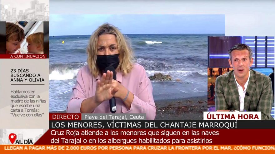 'Cuatro al día' se disculpó por mostrar en directo el cadáver de una persona ahogada en Ceuta