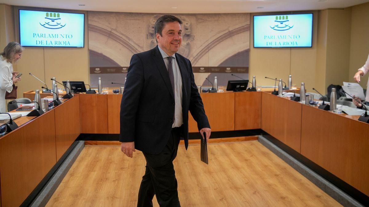 El consejero Alberto Galiana será el número 2 de la candidatura del PP al congreso en La Rioja