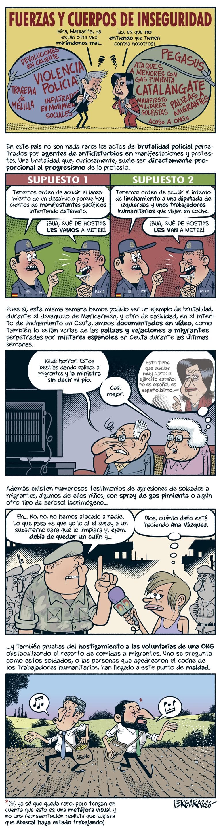 Fuerzas y cuerpos de inseguridad