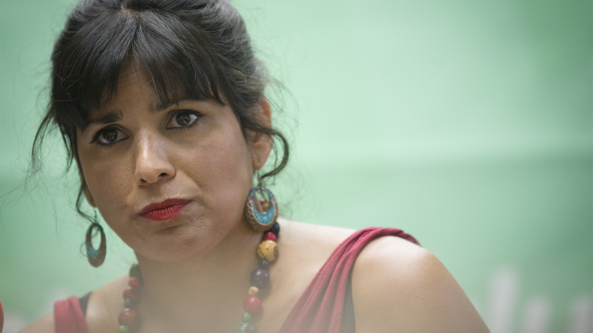 La Presidenta del Grupo Parlamentario de Adelante Adalucía, Teresa Rodríguez , durante una entrevista para Europa Press, en Sevilla, a 3 de agosto  de 2020.