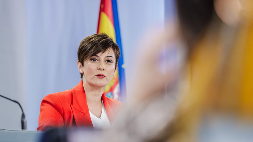 La ministra de Política Territorial y portavoz del Gobierno, Isabel Rodríguez.