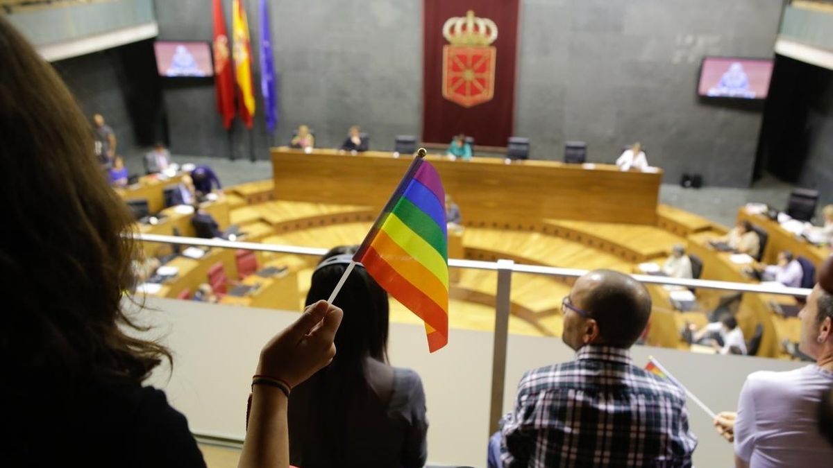 El Parlamento de Navarra aprueba una ley de igualdad del colectivo LGTBI+