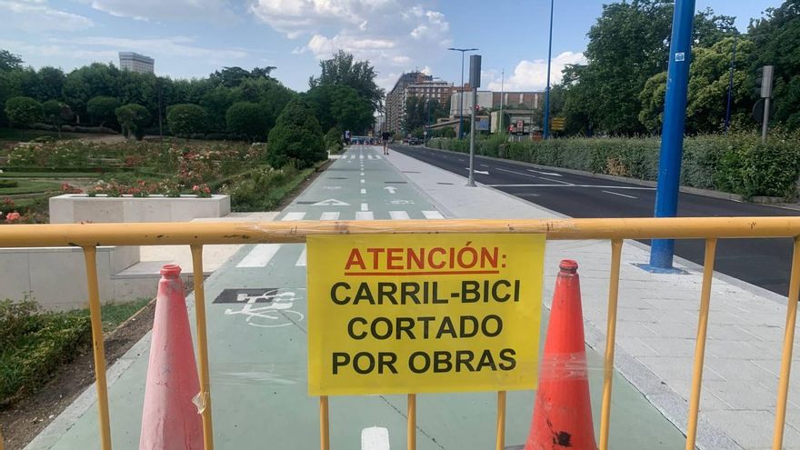 El Ayuntamiento de Valladolid anuncia otro "ajuste" en el carril bici que inauguró hace dos semanas