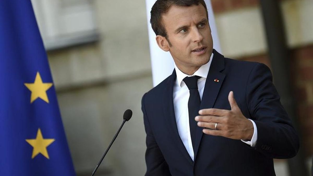 El presidente francés, Emmanuel Macron.