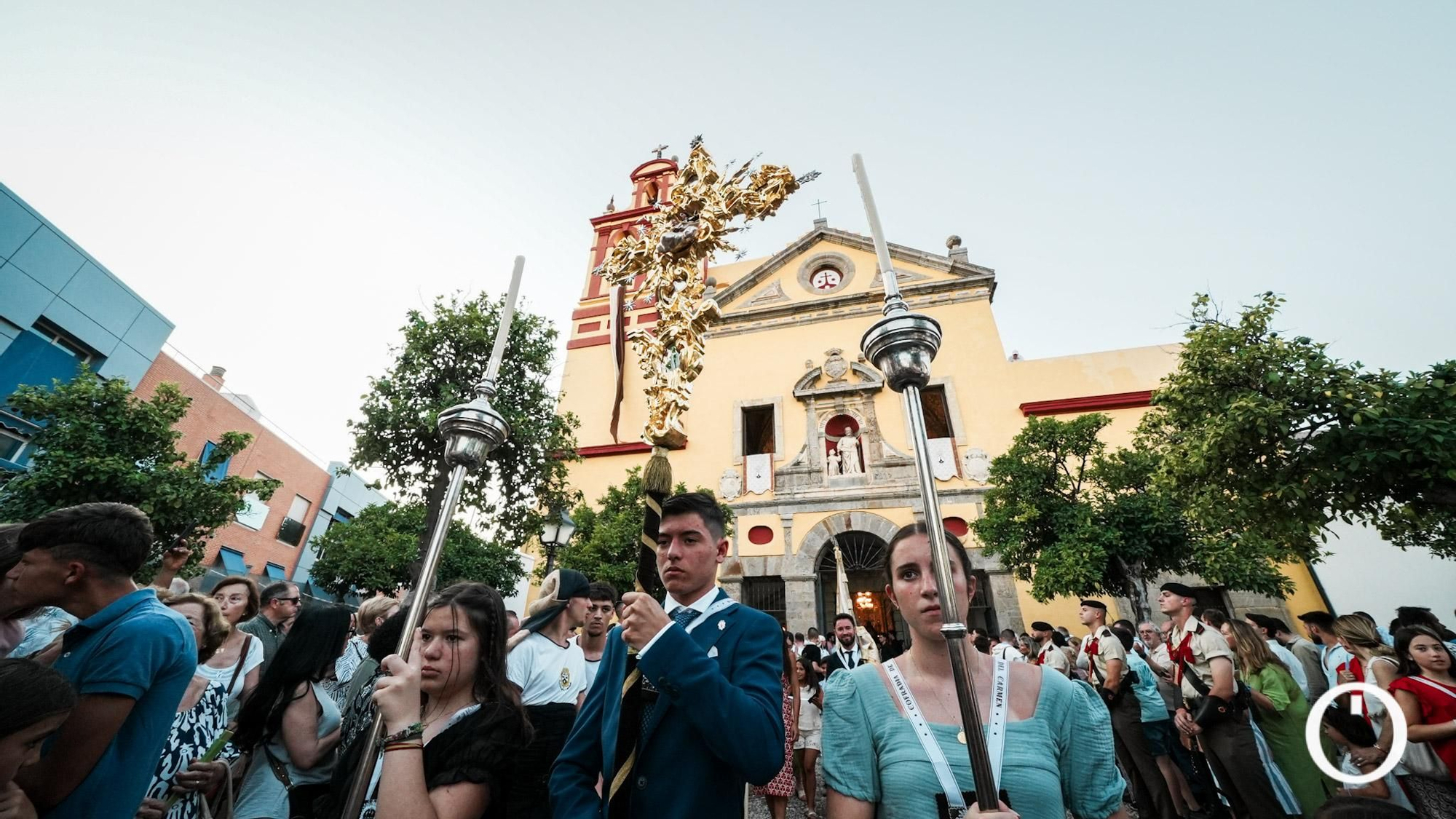 Las procesiones del Carmen de San Cayetano y Puerta Nueva, en imágenes
