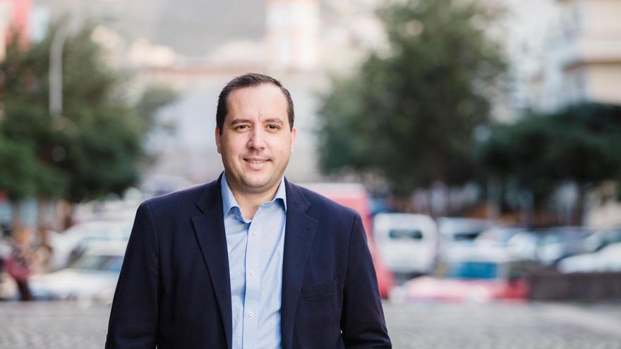 Jonathan Martín Fumero, portavoz de CC en el municipio tinerfeño de Santiago del Teide.