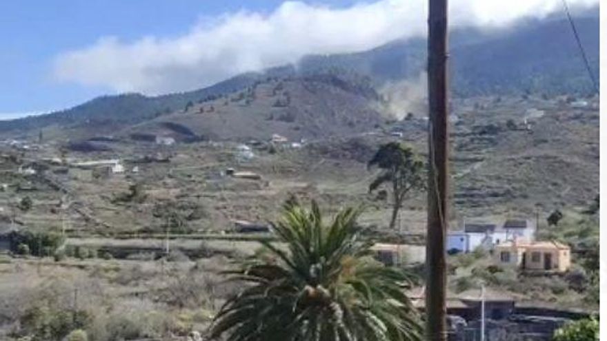 El centro de presión de la actividad volcánica se sitúa en Las Manchas y Jedey