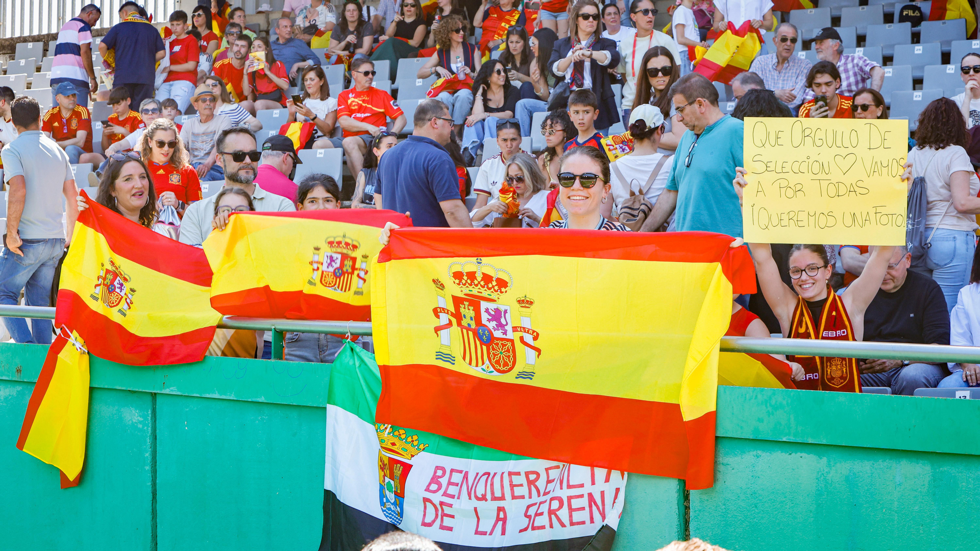 El partido de la selección femenina España - Ucrania